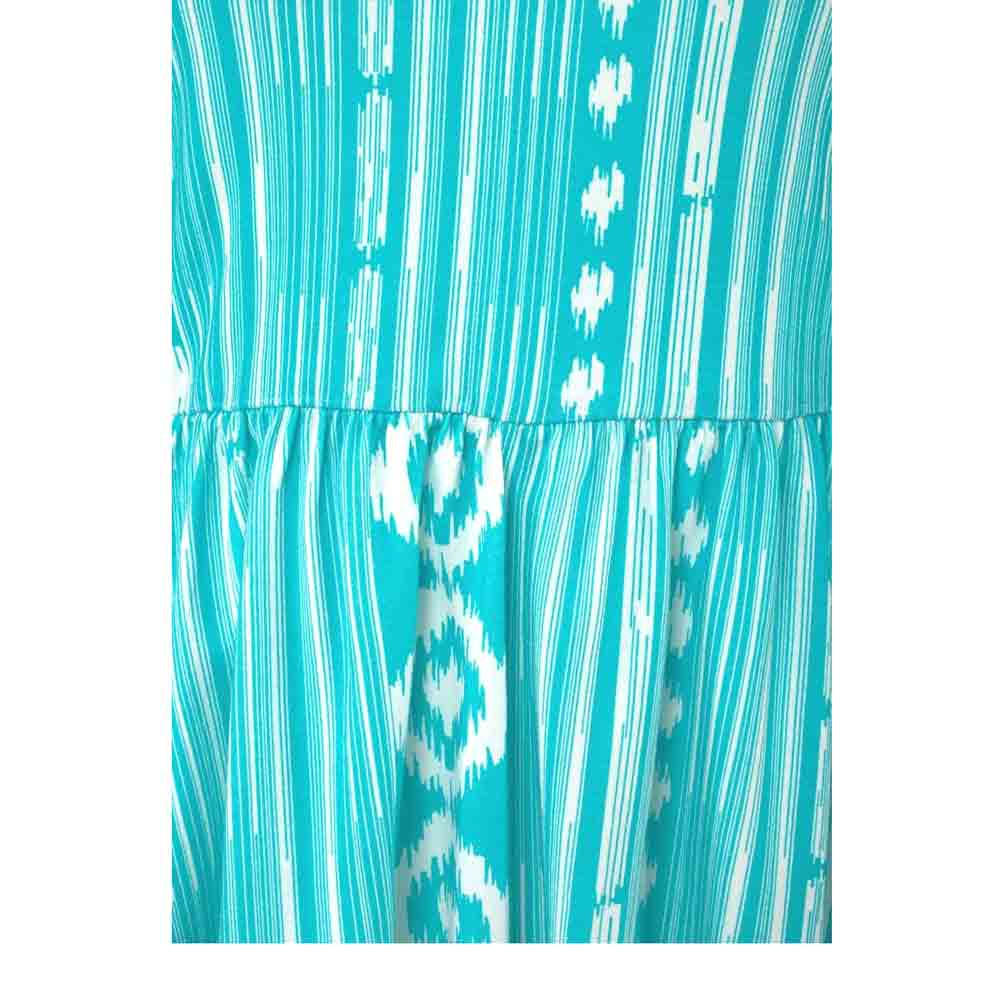 Marken-Strandkleid türkis