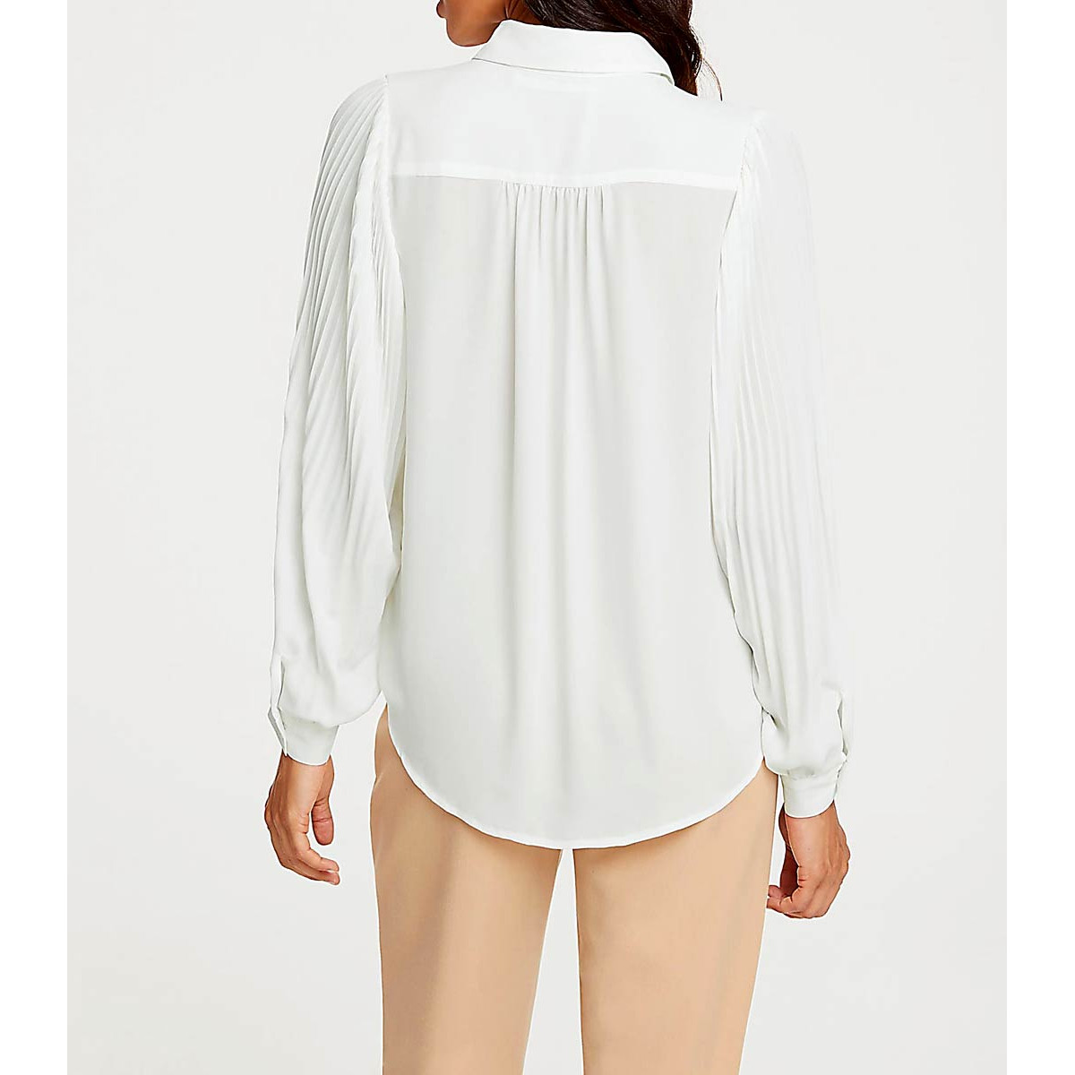 Designer-Bluse ecru