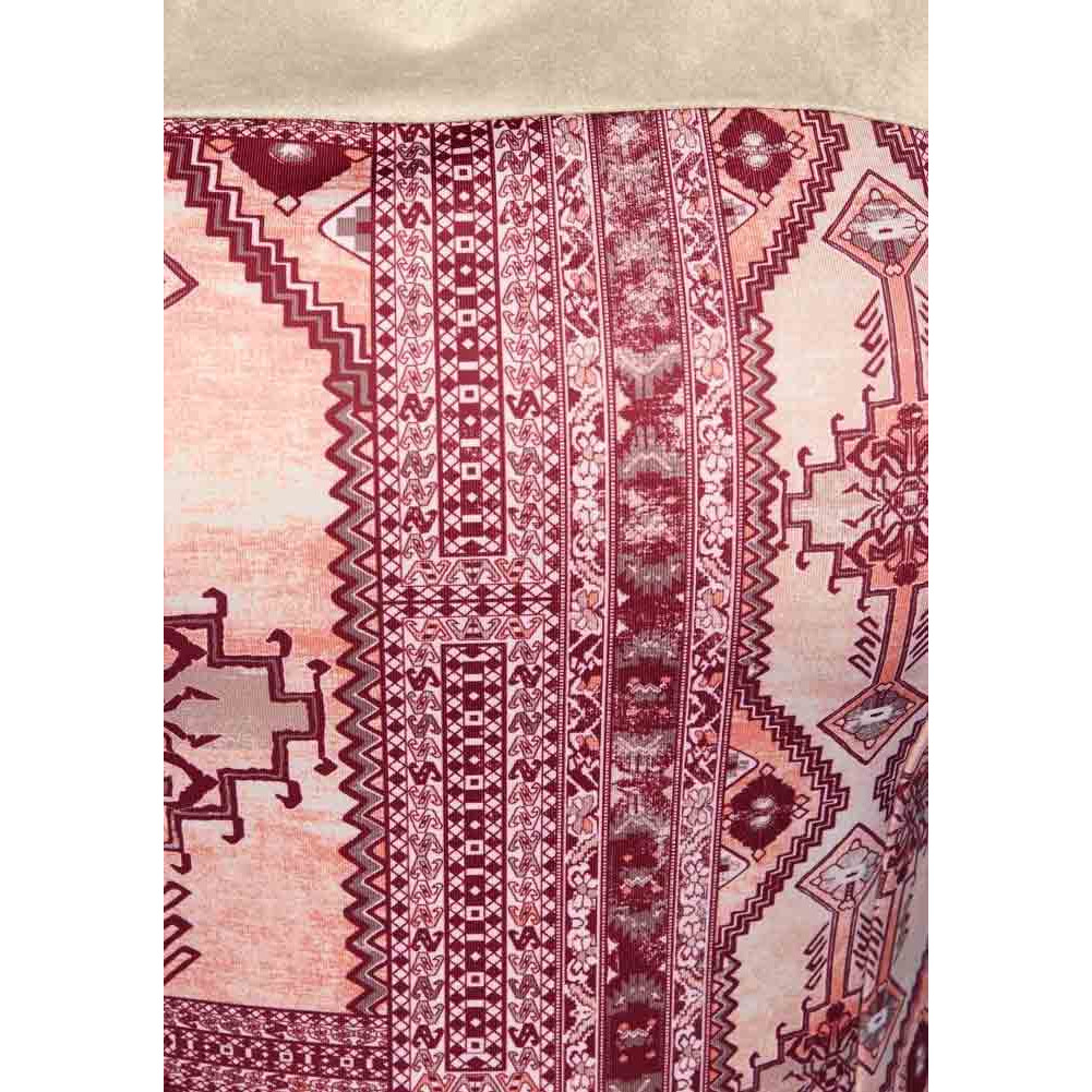 Designer-Etuikleid rot-sand