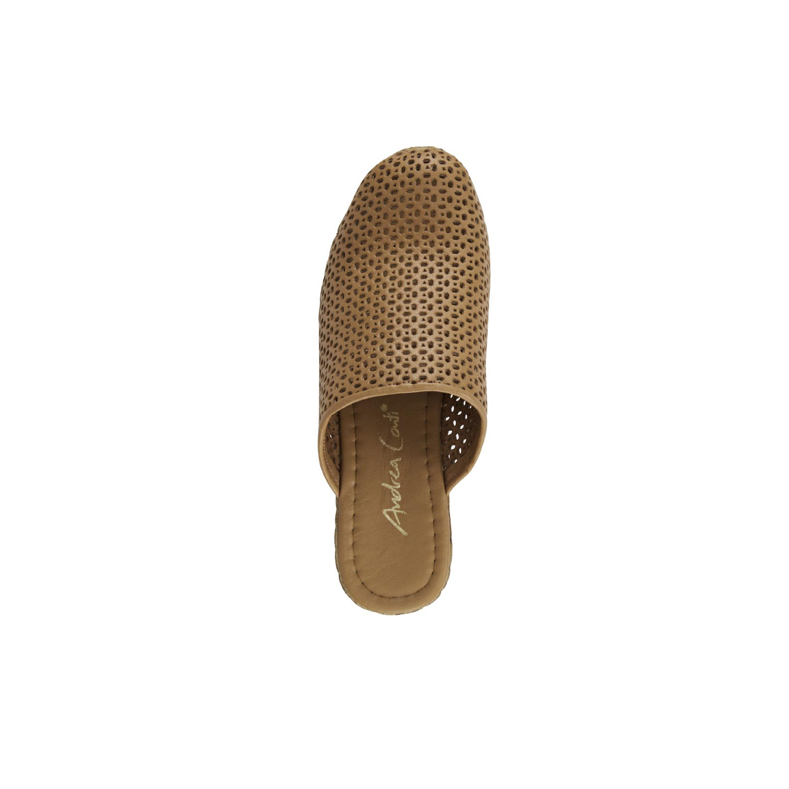 Rindleder-Cut-Out-Clog camel