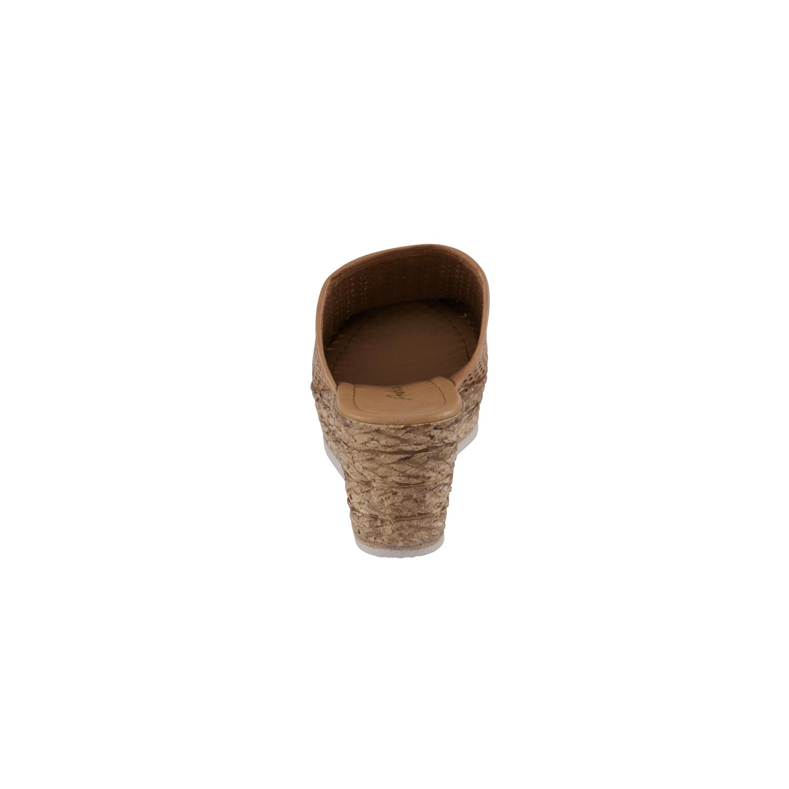 Rindleder-Cut-Out-Clog camel
