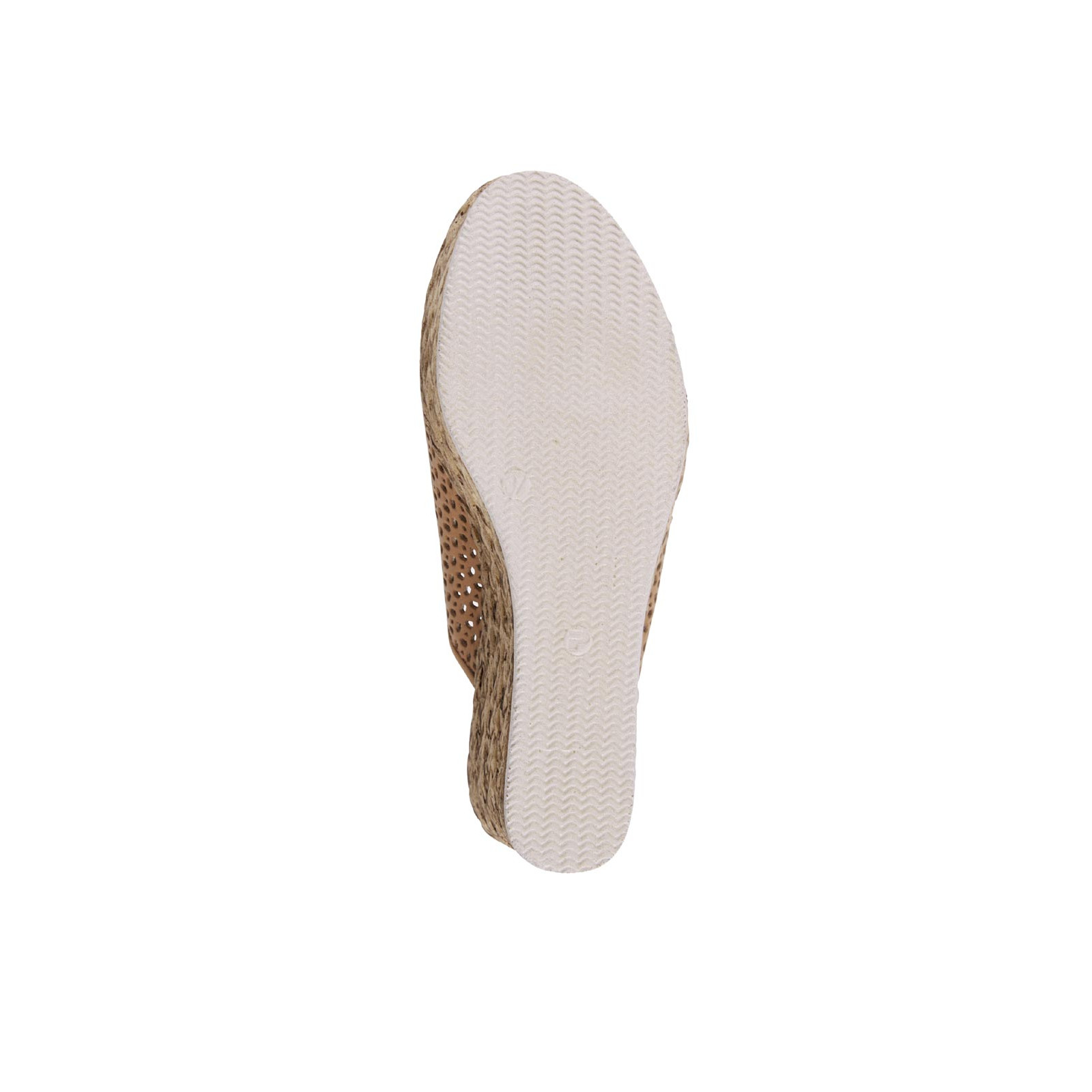 Rindleder-Cut-Out-Clog camel