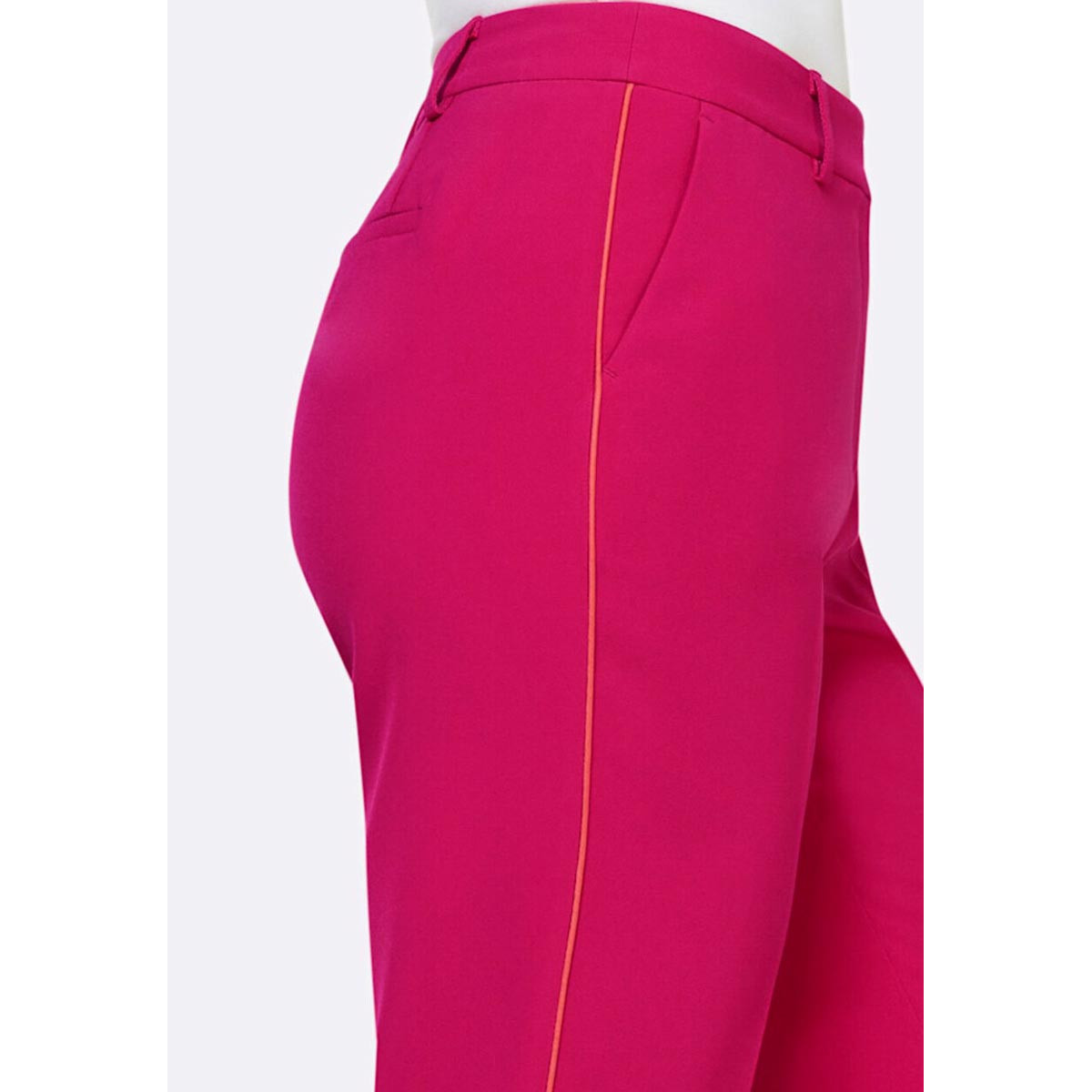 Designer-Stretchhose pink