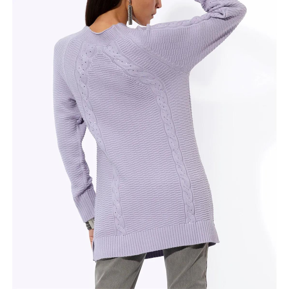 Longpullover flieder