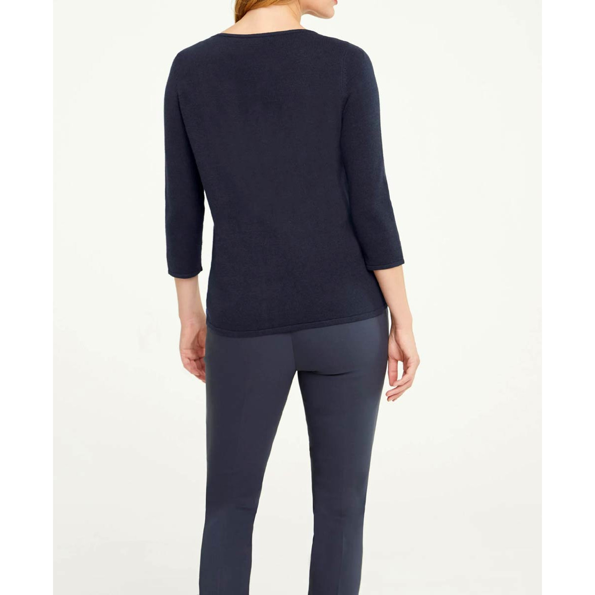 Designer-Pullover marine