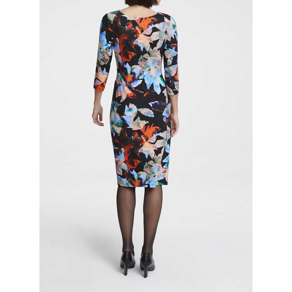 Designer-Jerseykleid bunt
