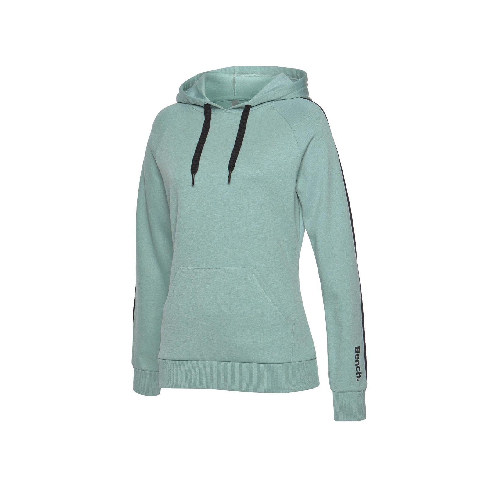 Marken-Hoodie m. Kängurutasche mint