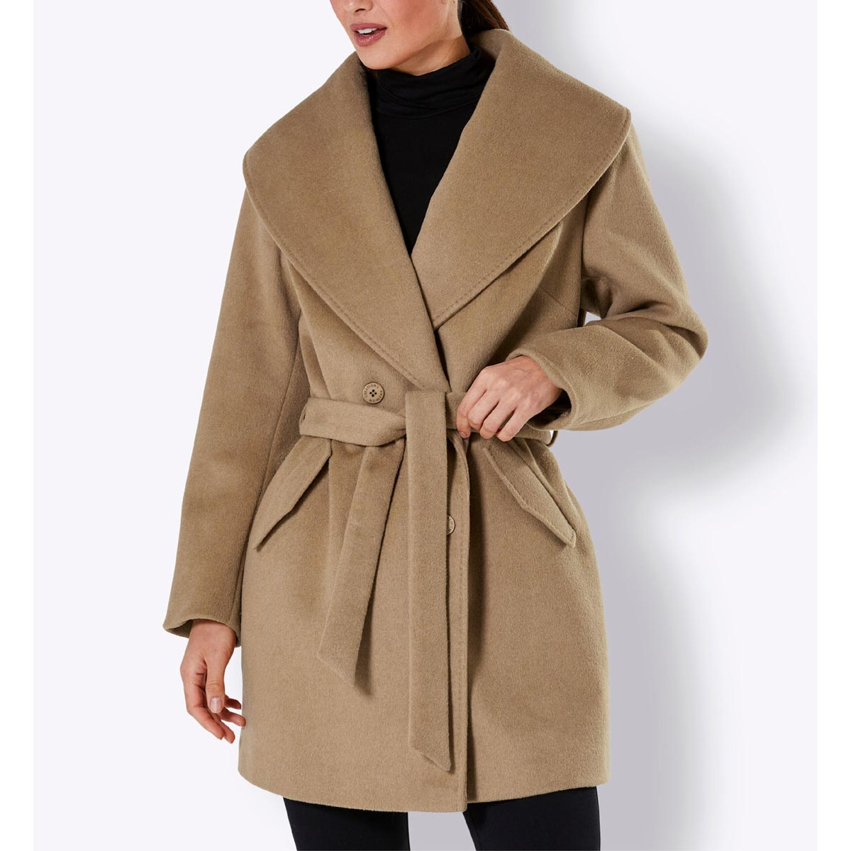 Kaschmir-Jacke camel