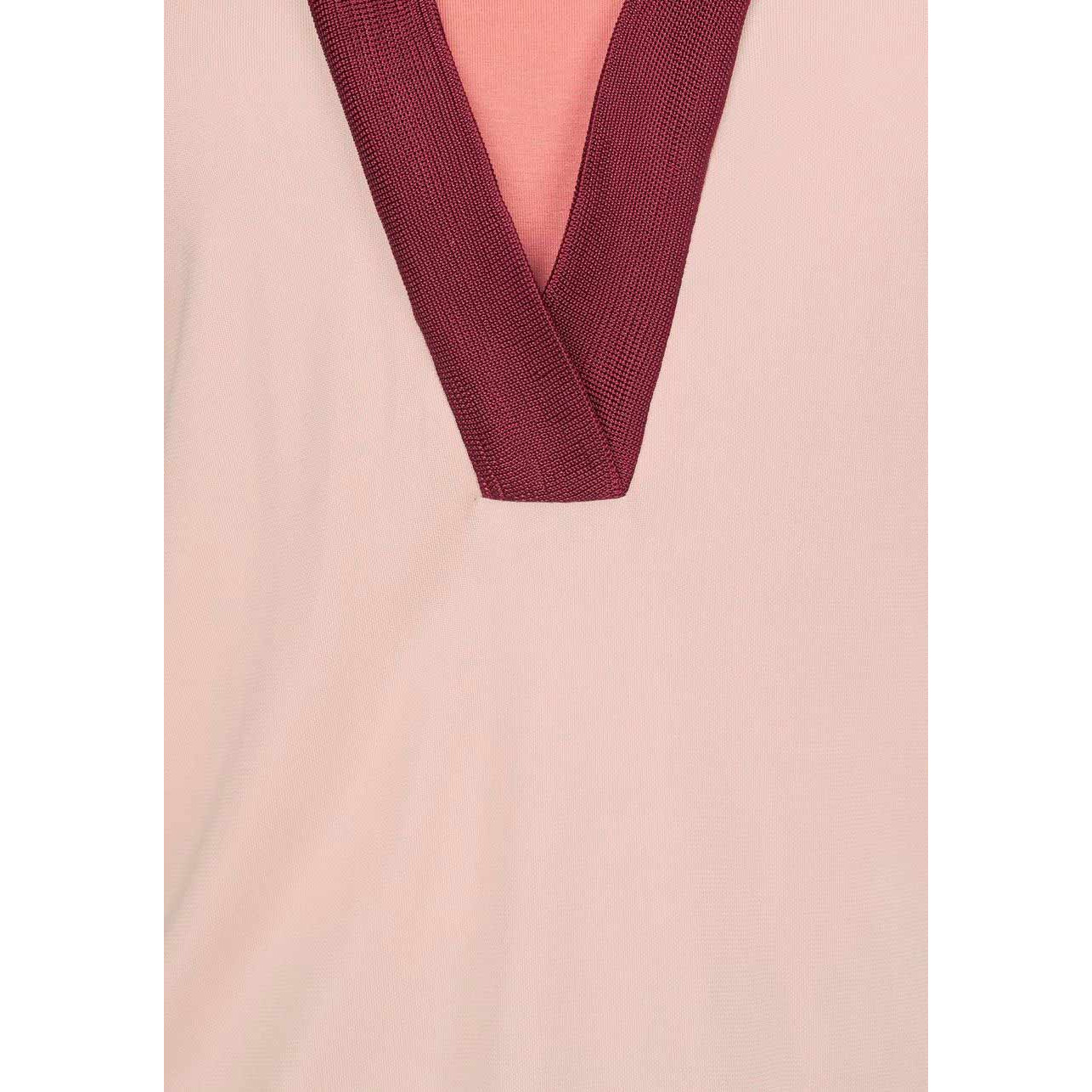 Designer-Tunika rosé-koralle