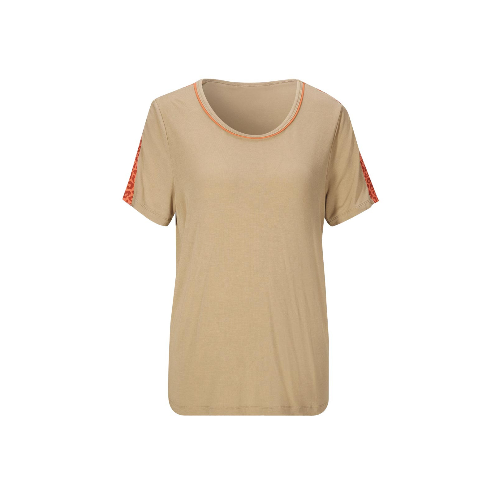 Jersey-Hausanzug camel-mandarine