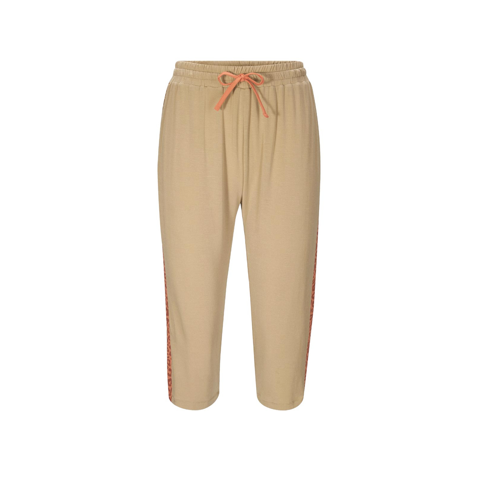 Jersey-Hausanzug camel-mandarine