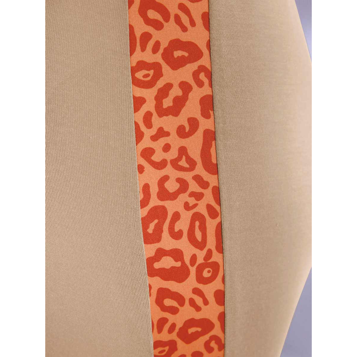 Jersey-Hausanzug camel-mandarine