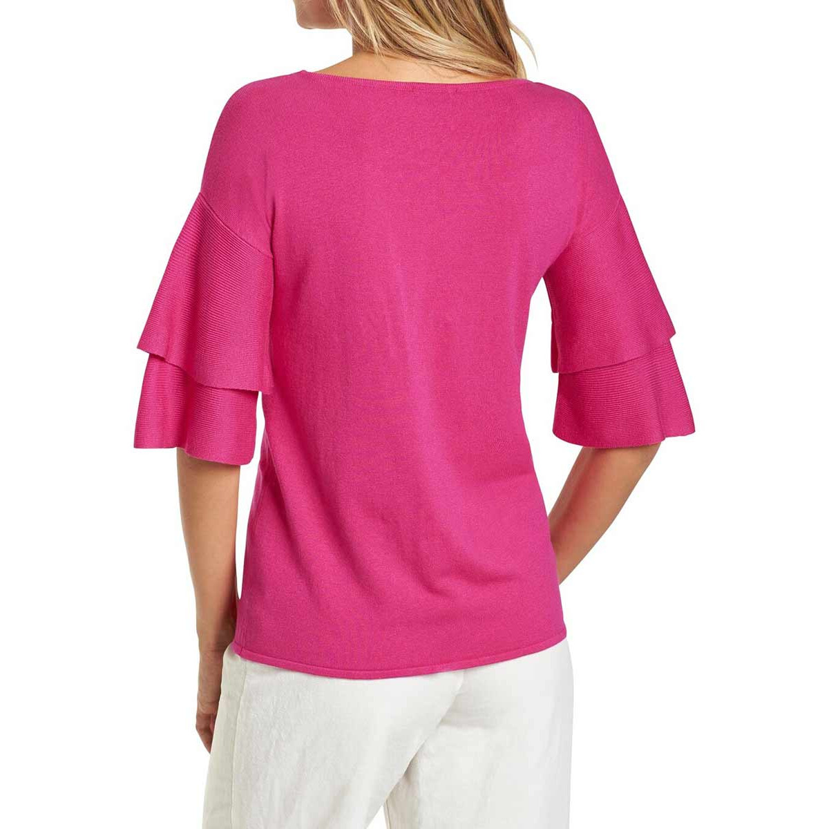 Feinstrickpullover pink