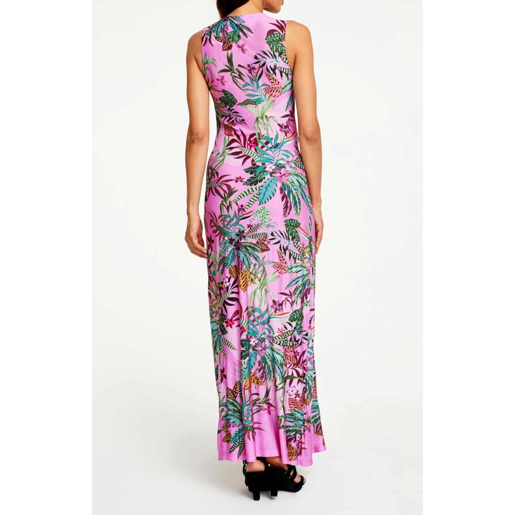 Designer-Druckkleid bunt
