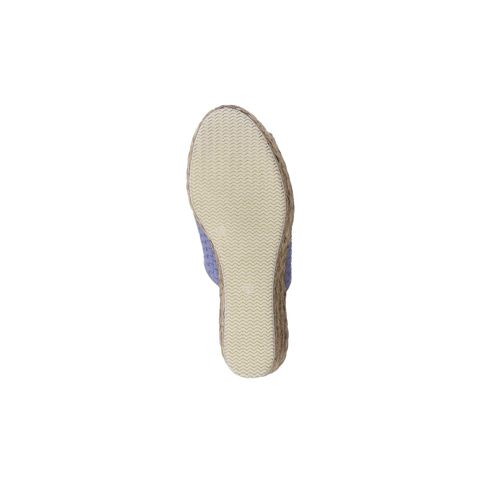 Rind-Nappaleder-Pantolette m.Flechtmuster flieder