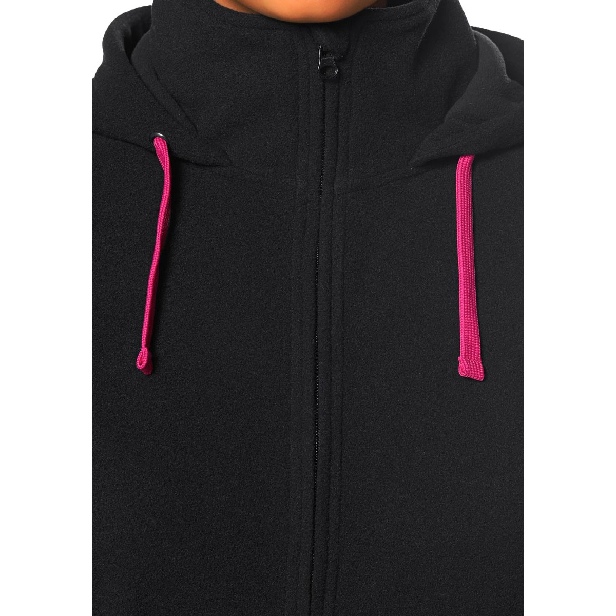 Marken-Fleecejacke schwarz