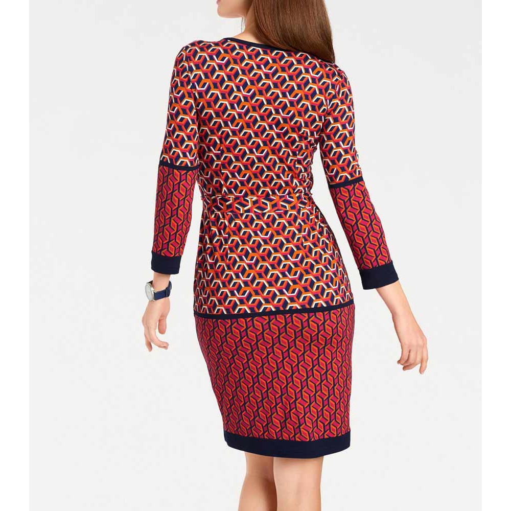 Designer-Optimizer-Druckkleid bunt
