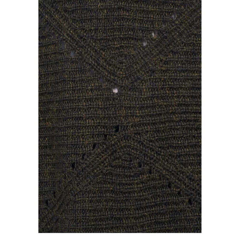 Damen-Oversize-Pullover marine-gold