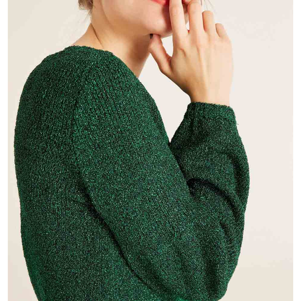 Designer-Pullover grün