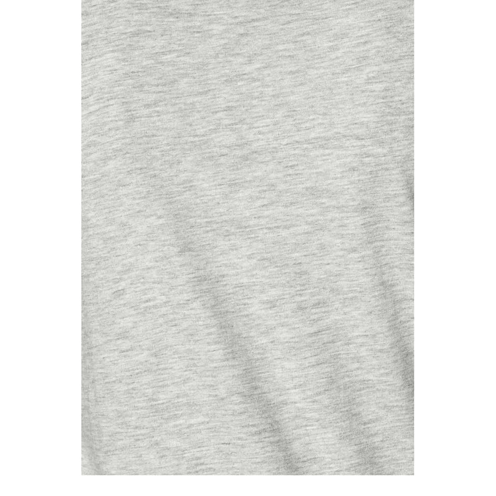 Marken-Jerseyshirt grau-melange