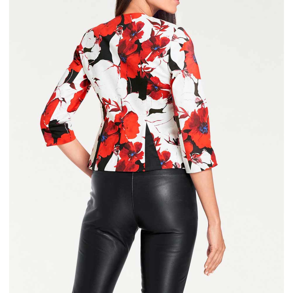 Designer-Blazer weiß-bunt