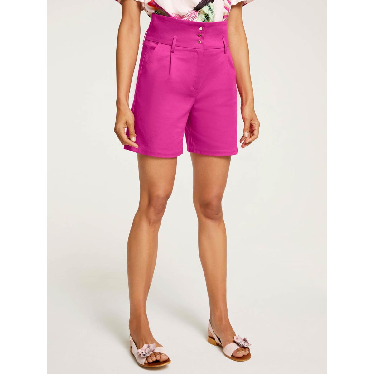 Designer-Shorts fuchsia