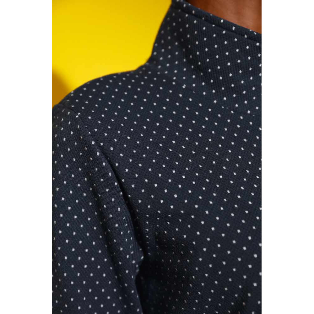 Jerseyblazer marine-weiß