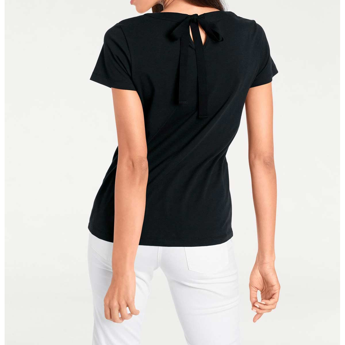 Designer-Shirt schwarz-gelb