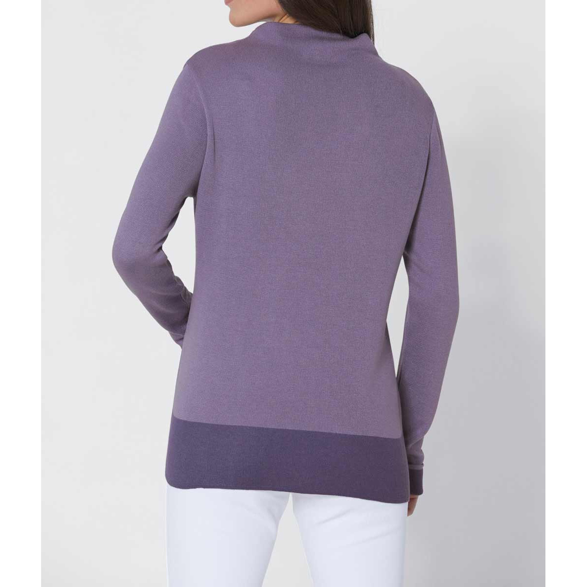 Luxus-Kuschel-Pullover lavendel