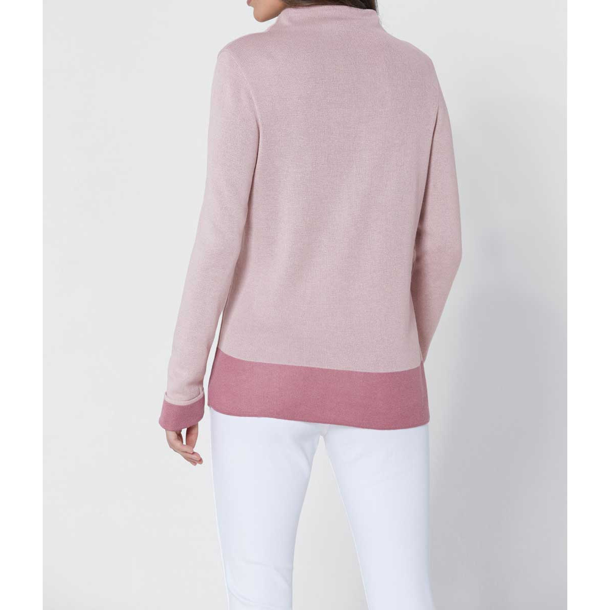 Luxus-Kuschel-Pullover rosé