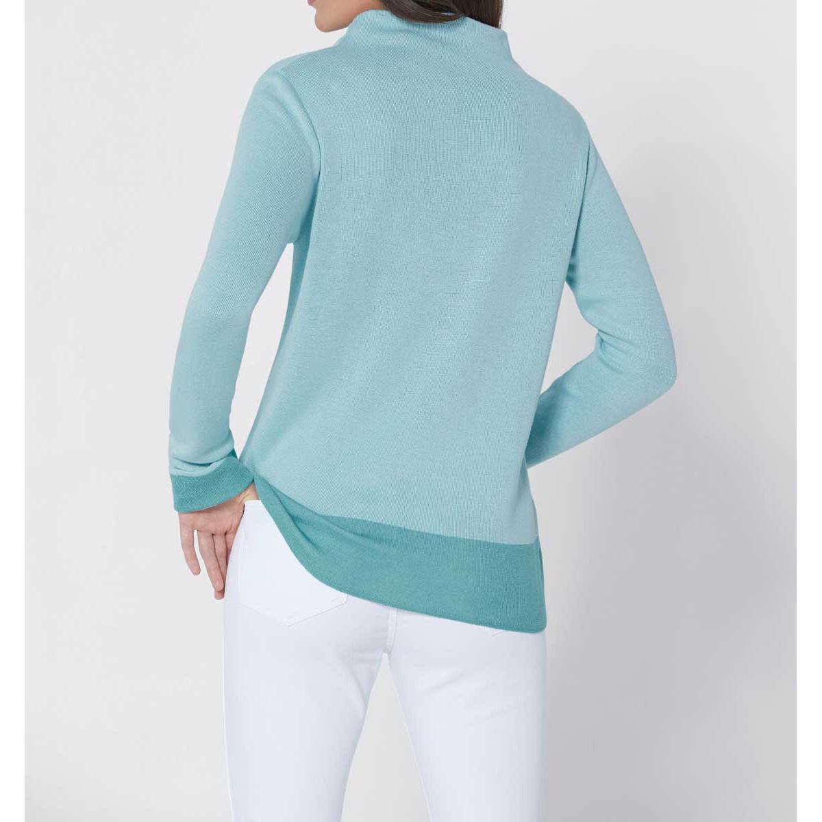 Luxus-Kuschel-Pullover mint