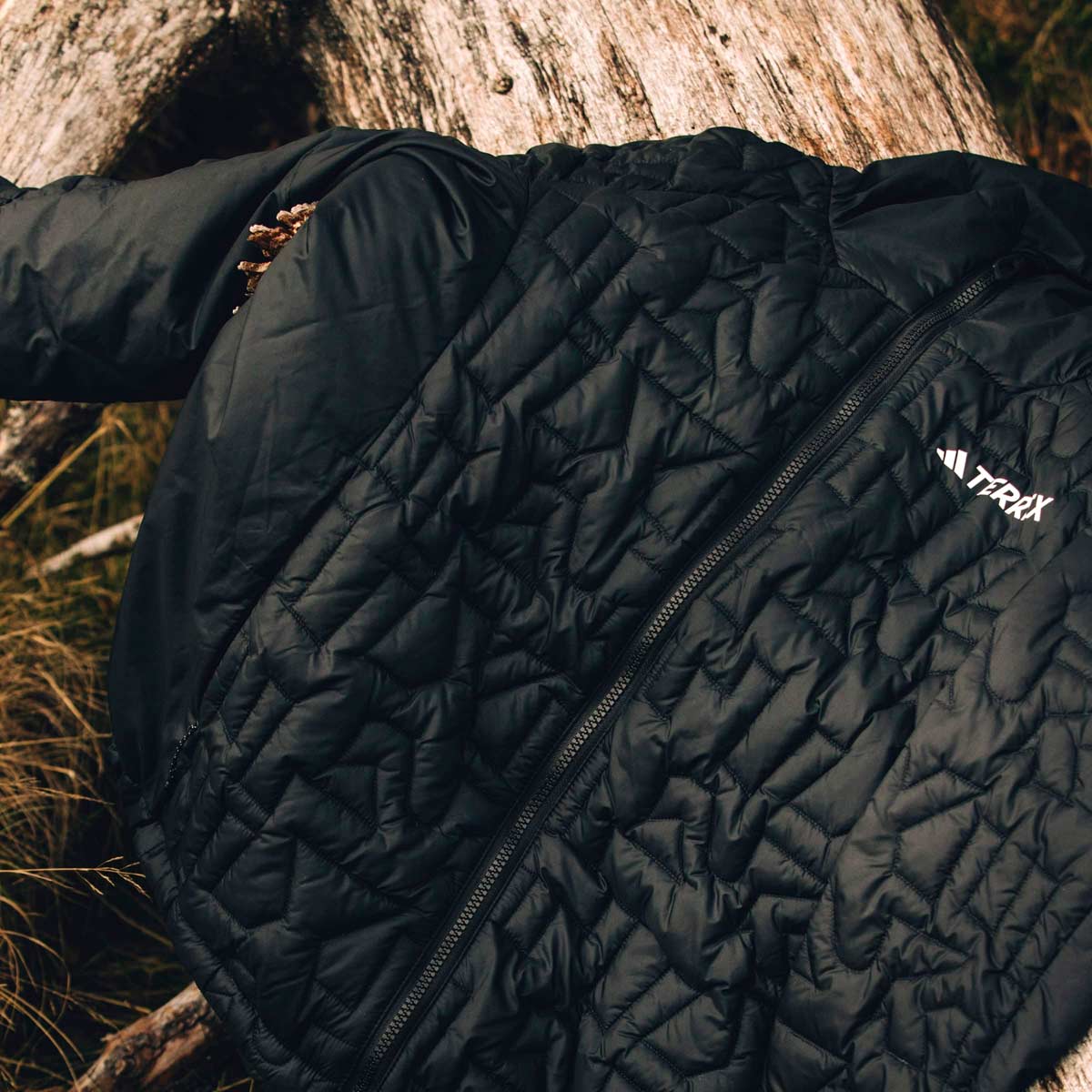 Marken-TERREX-Steppjacke m.PrimaLoft® Isolation schwarz