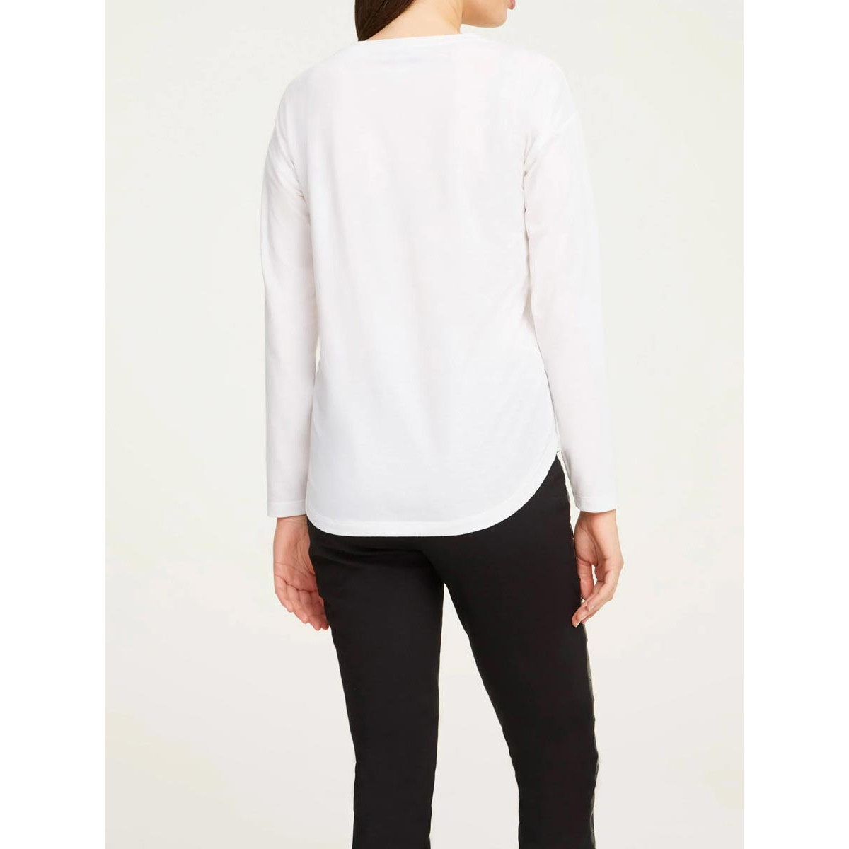 Designer-Druckshirt creme-bunt