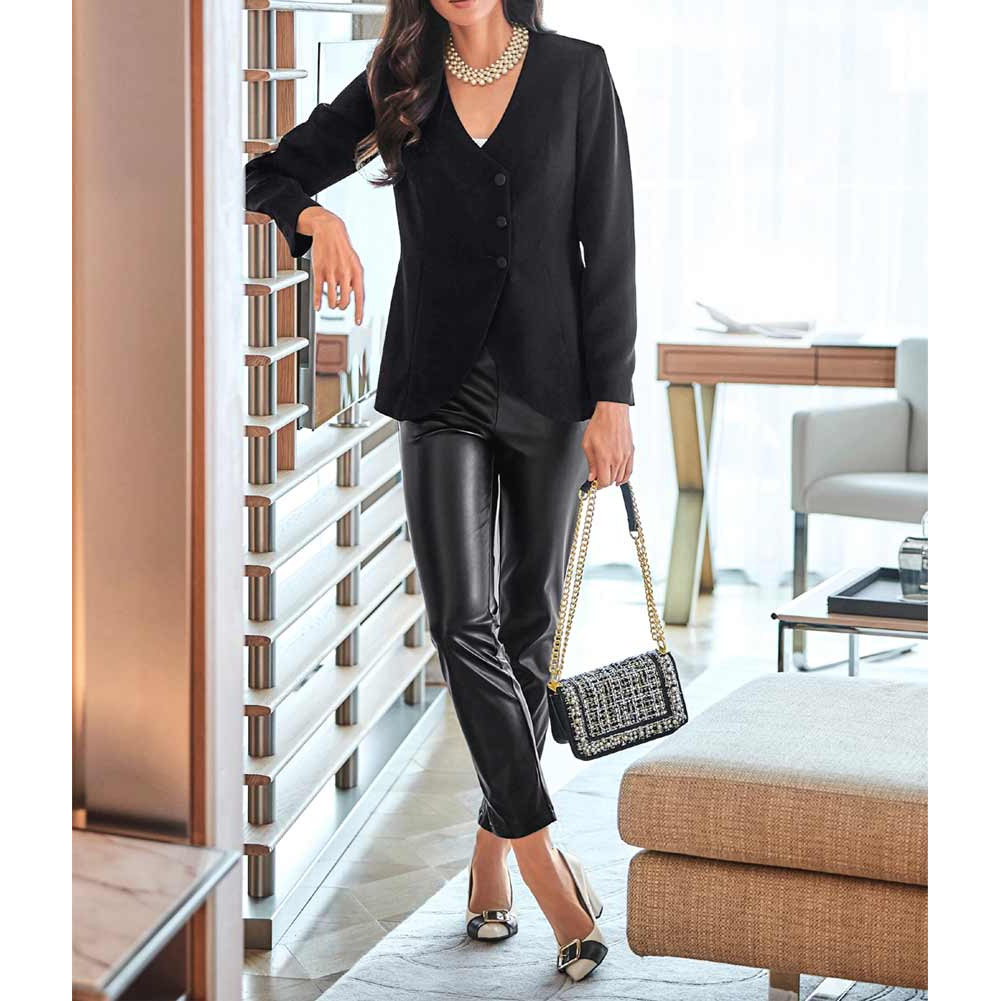 Designer-Blazer schwarz