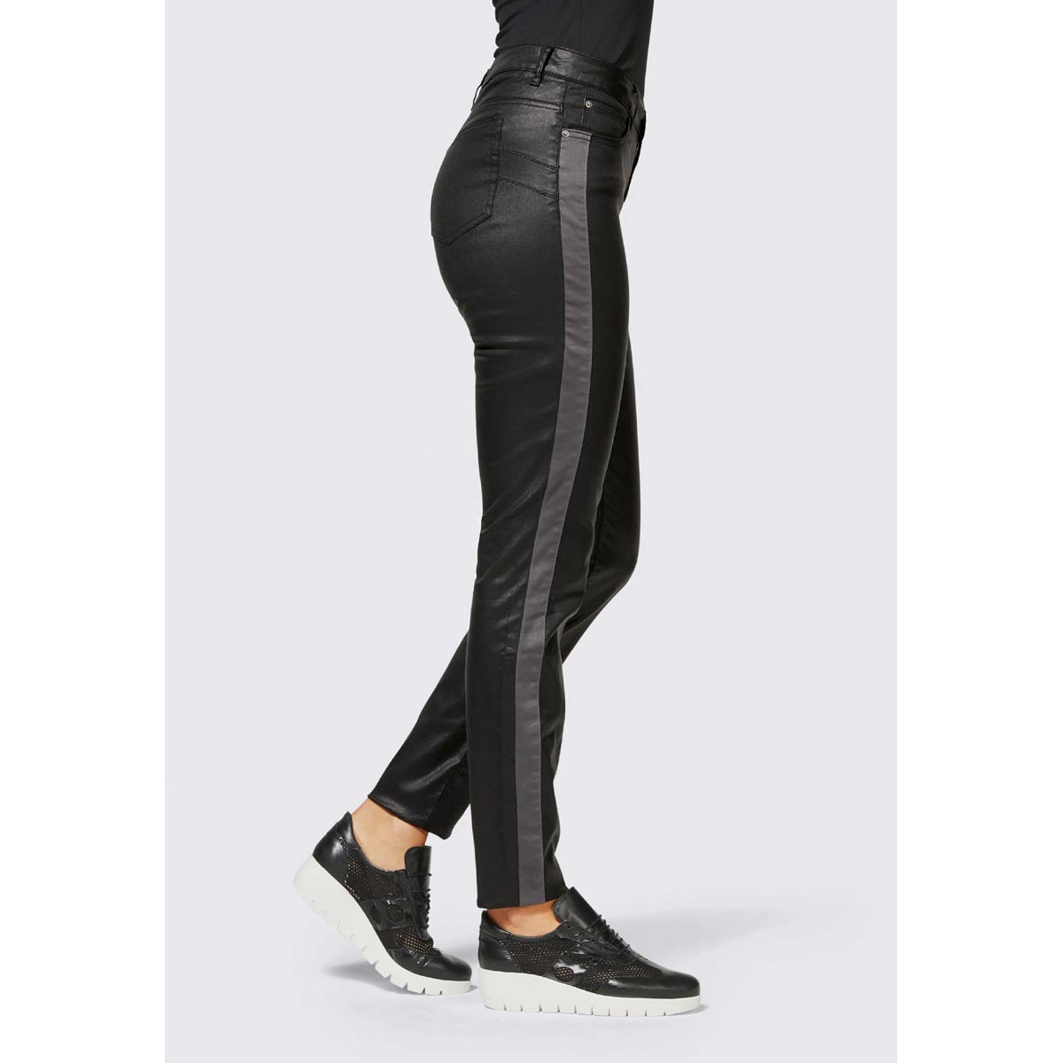 Designer-Optimizer-Jeans schwarz