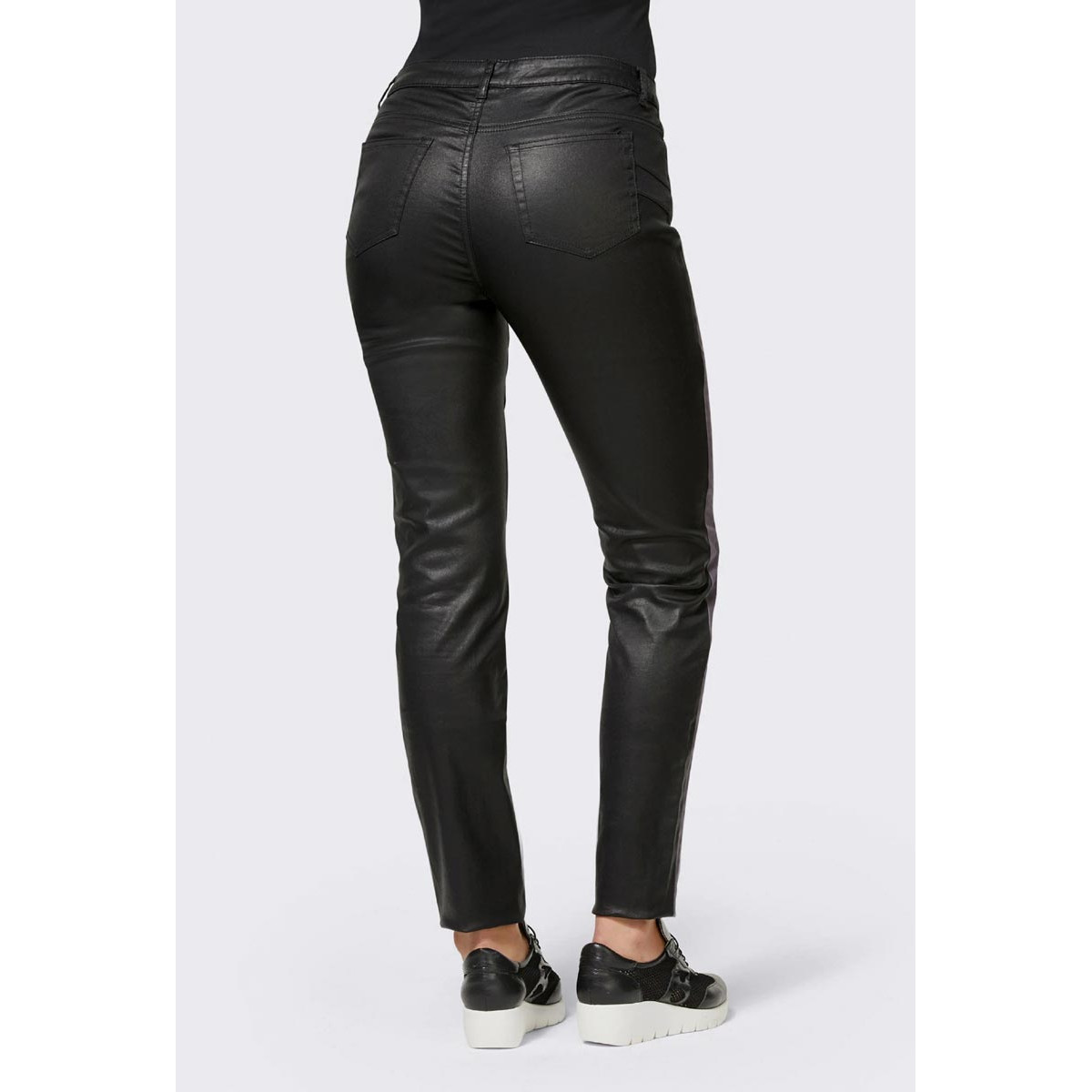 Designer-Optimizer-Jeans schwarz