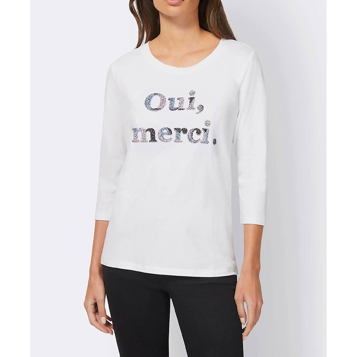 Designer-Shirt weiß