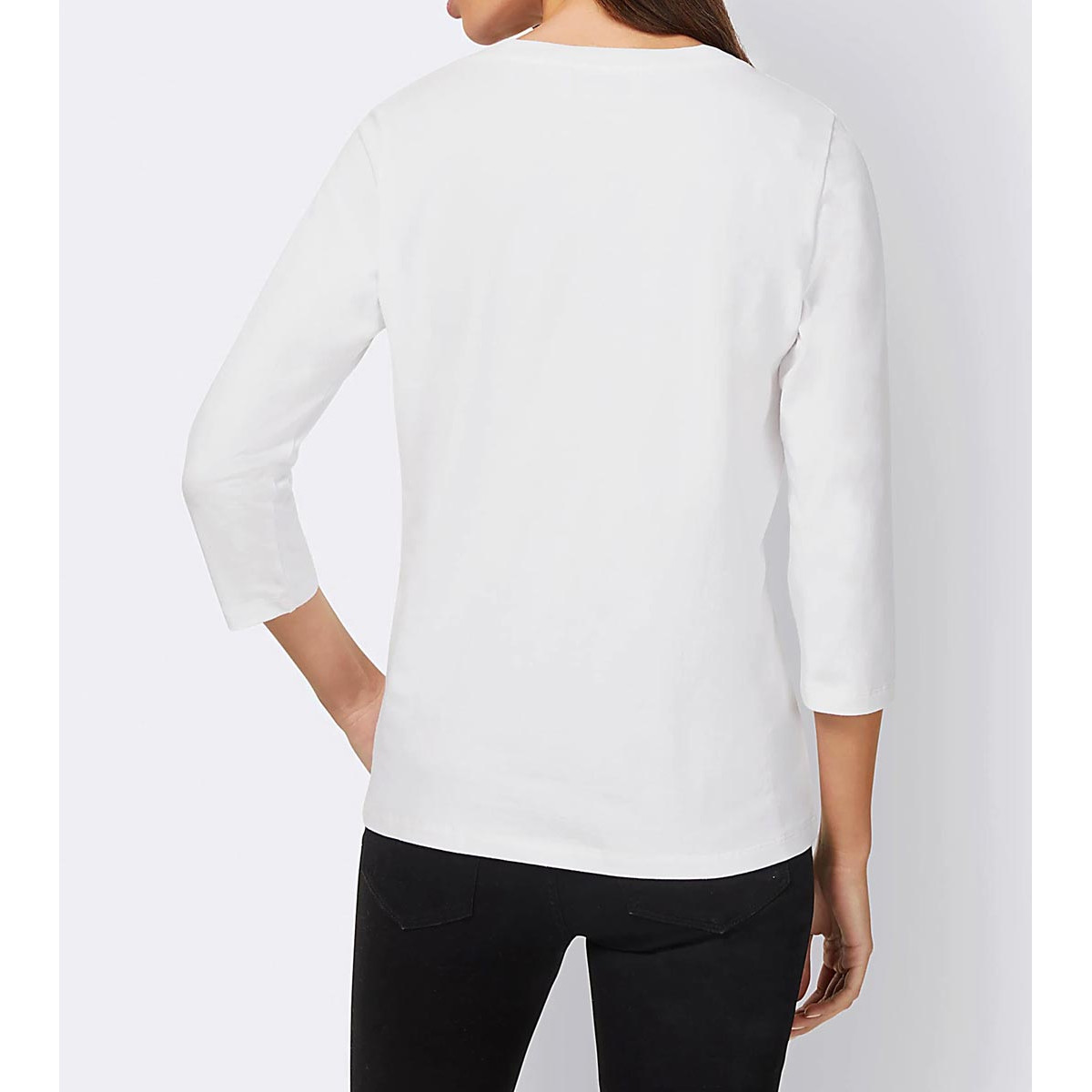 Designer-Shirt weiß
