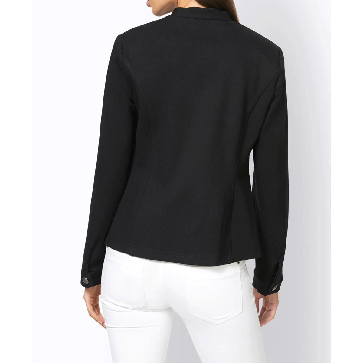 Designer-Jerseyblazer schwarz