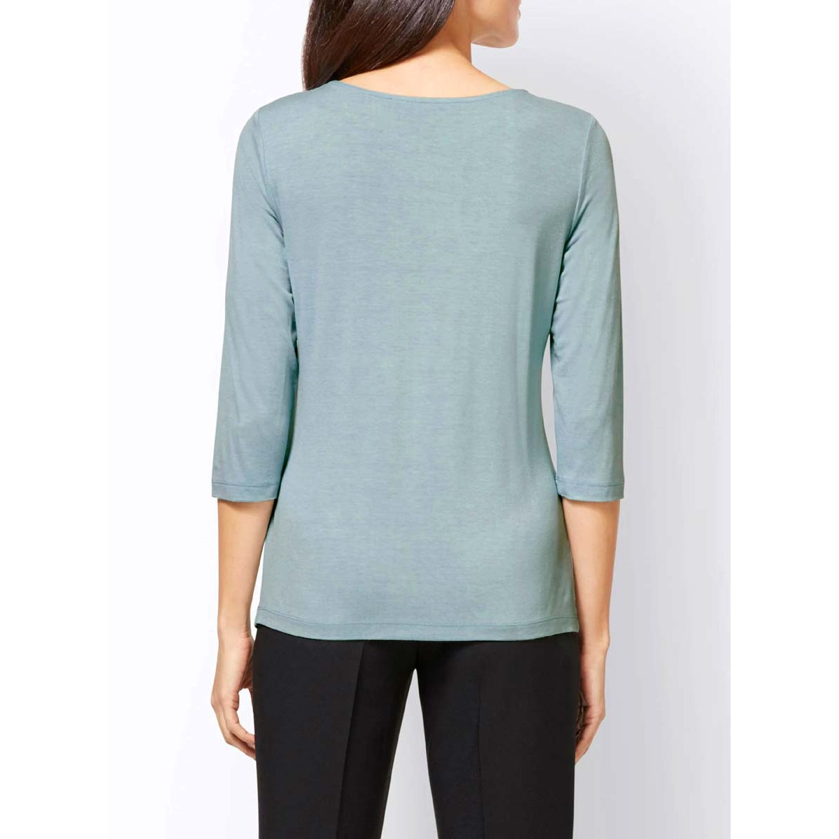 Designer-Shirt m. Cut-Outs kalkmint