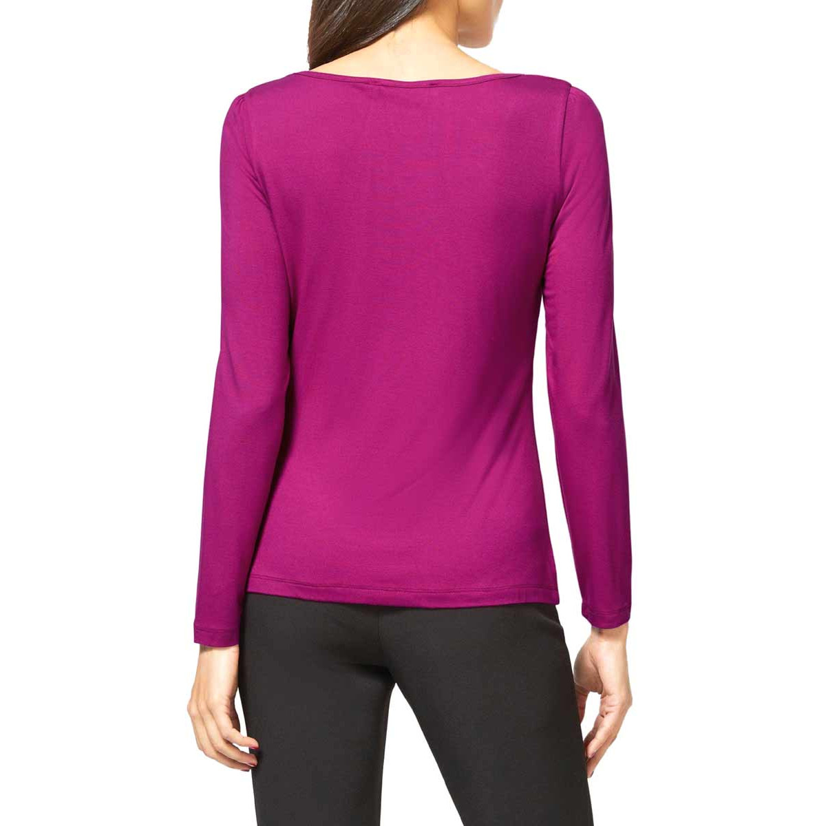 Designer-Jerseyshirt magenta