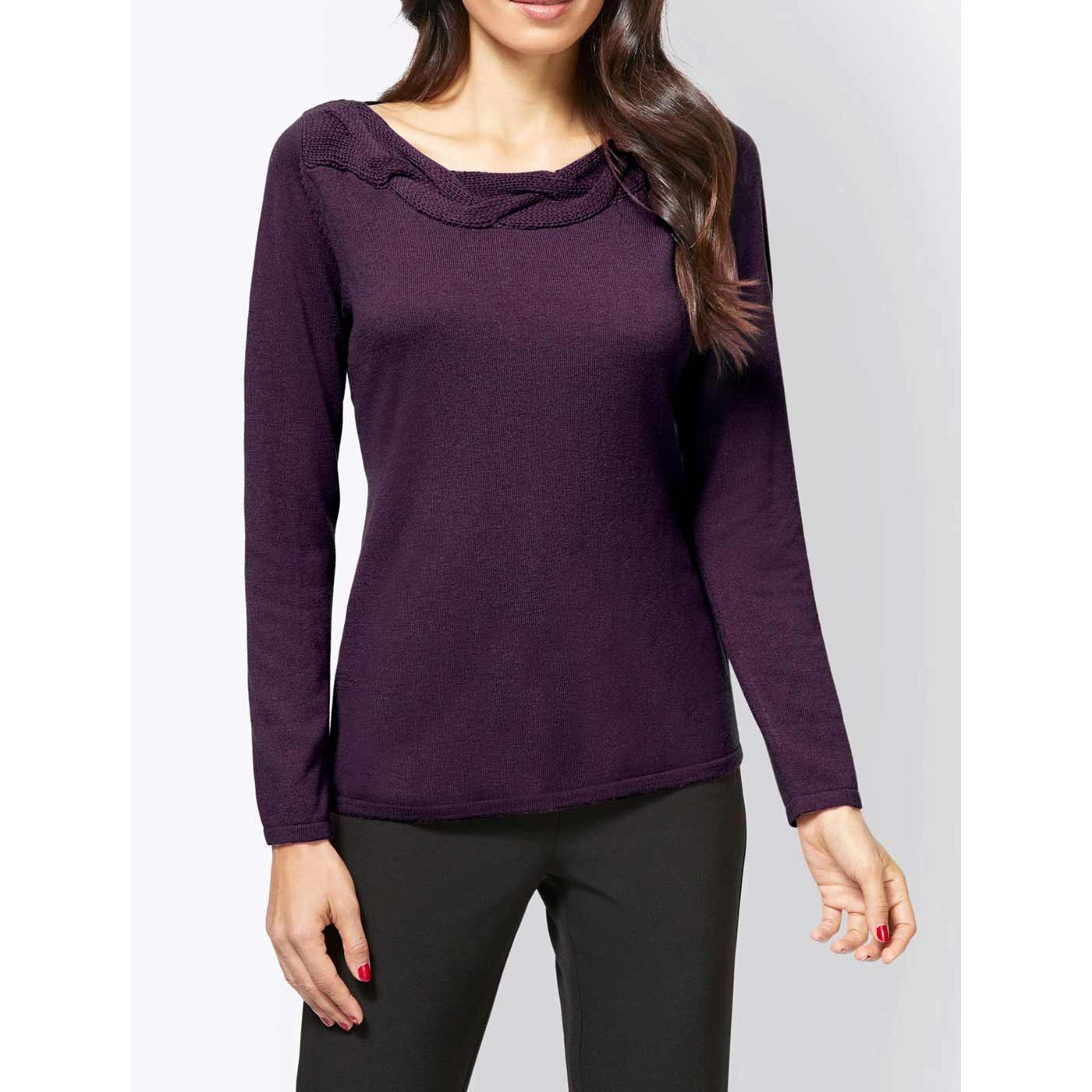 Designer-U-Boot-Pullover traube