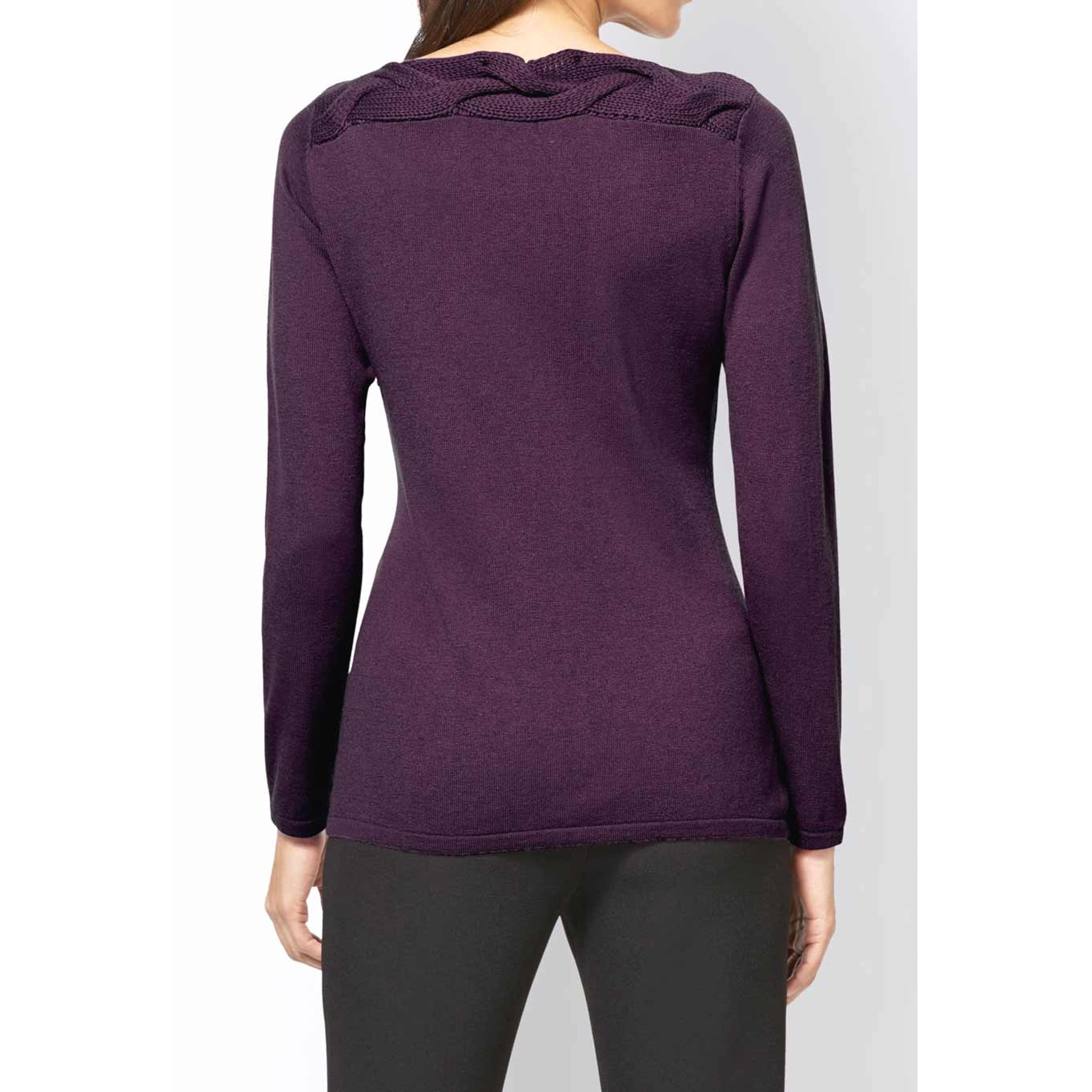 Designer-U-Boot-Pullover traube