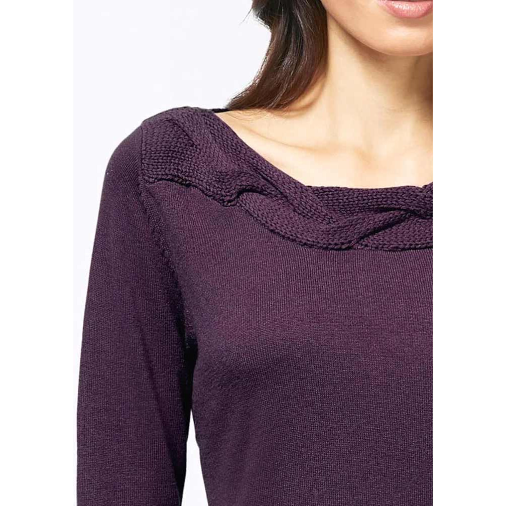 Designer-U-Boot-Pullover traube