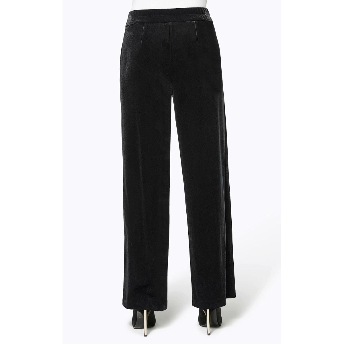 Samthose schwarz