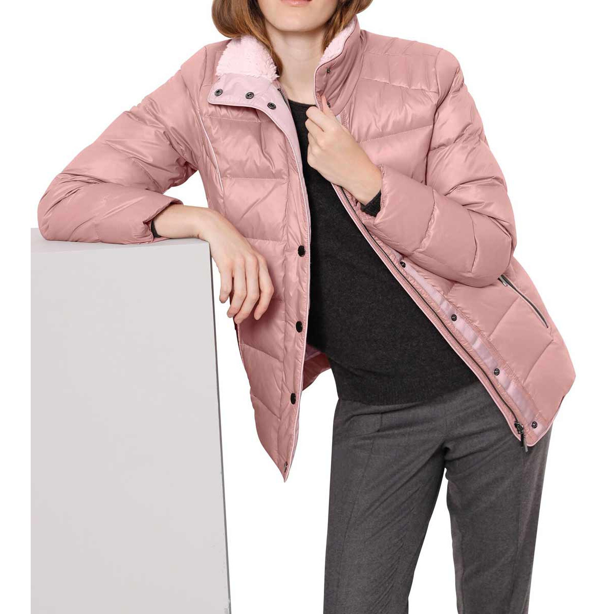 Daunenjacke altrosé