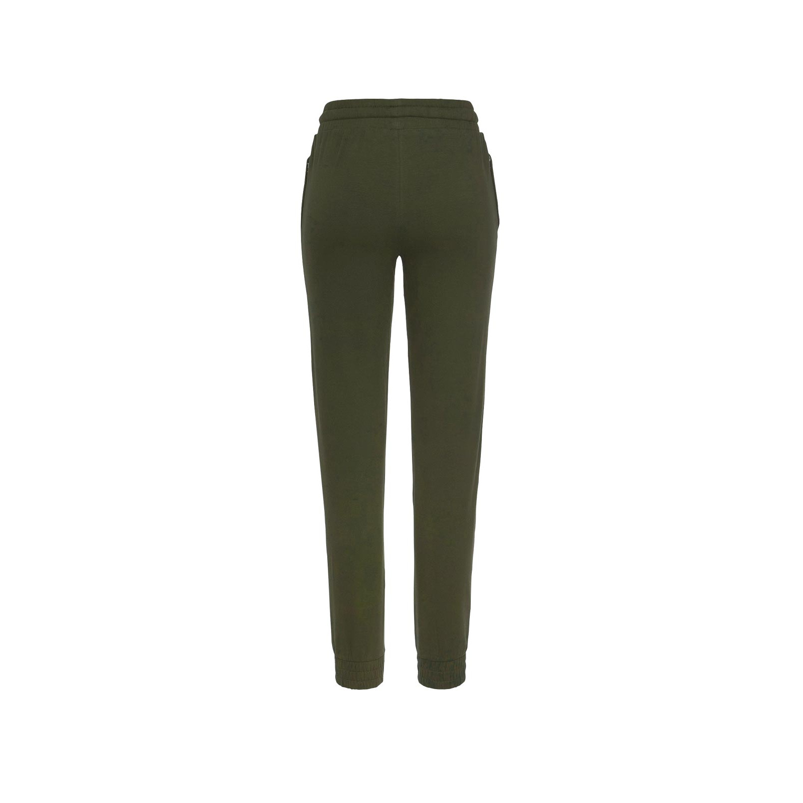 Marken-Sweathose olivgrün