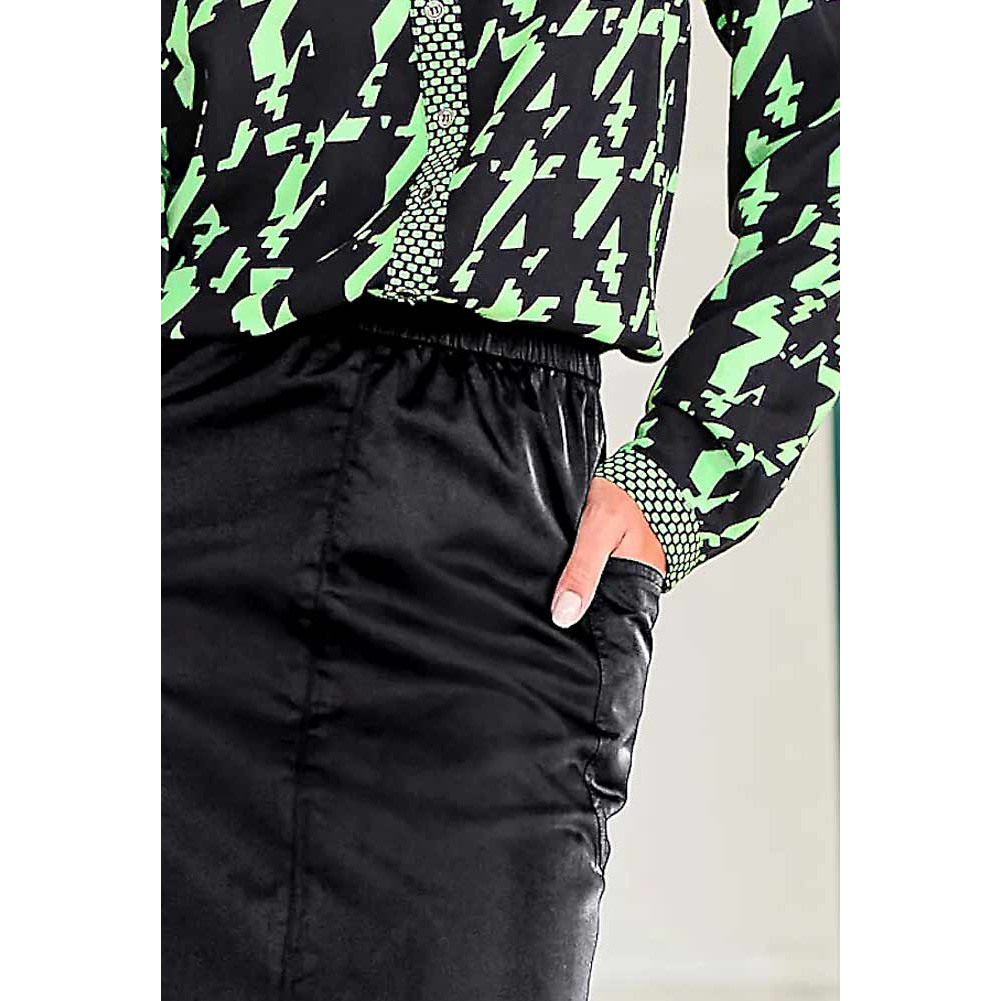 Designer-Rock schwarz