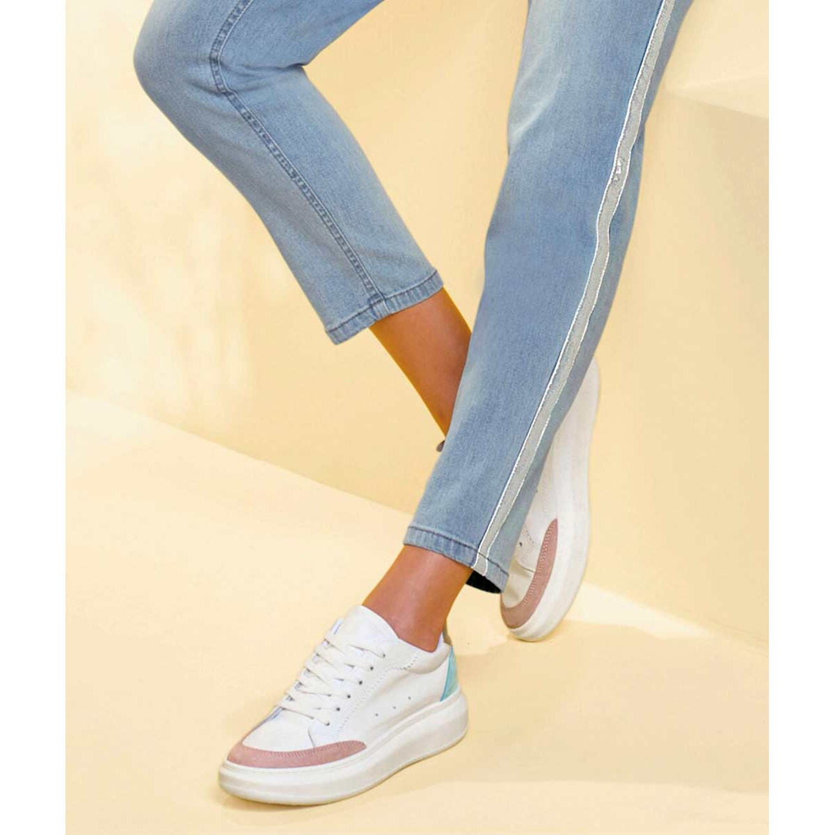 Designer-5-Pocket-Jeans blue-bleached