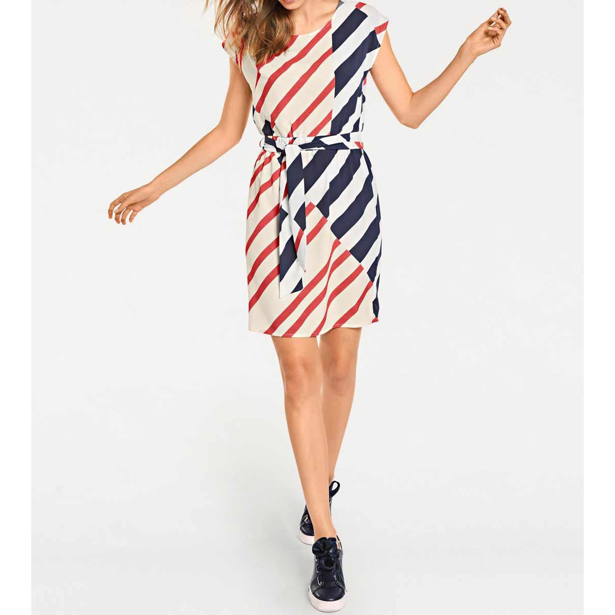 Druckkleid bunt